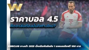 ราคาบอล 4.5 คือ